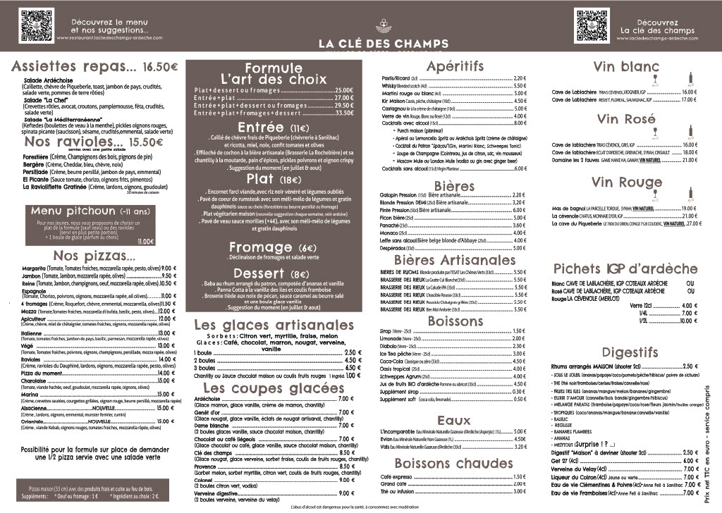 Restaurant Ardèche